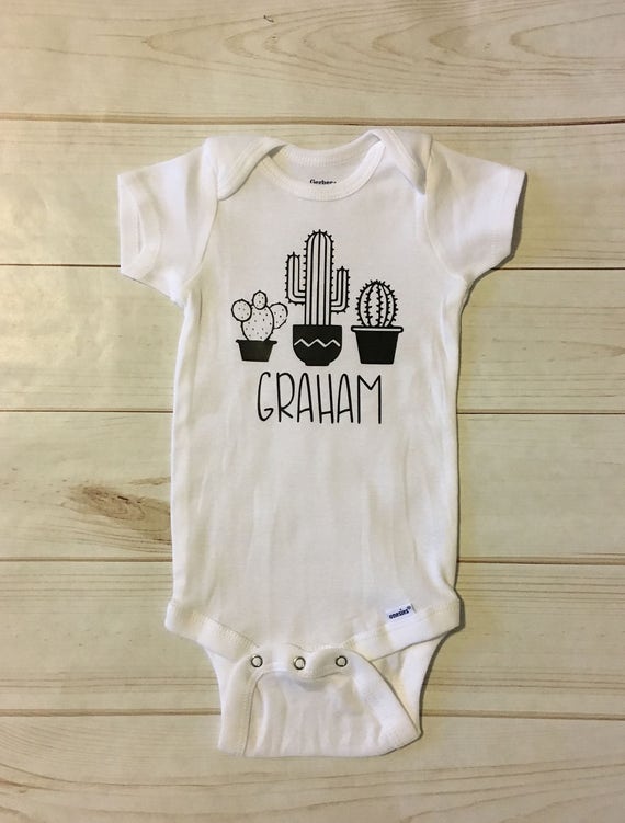 cactus onesie baby