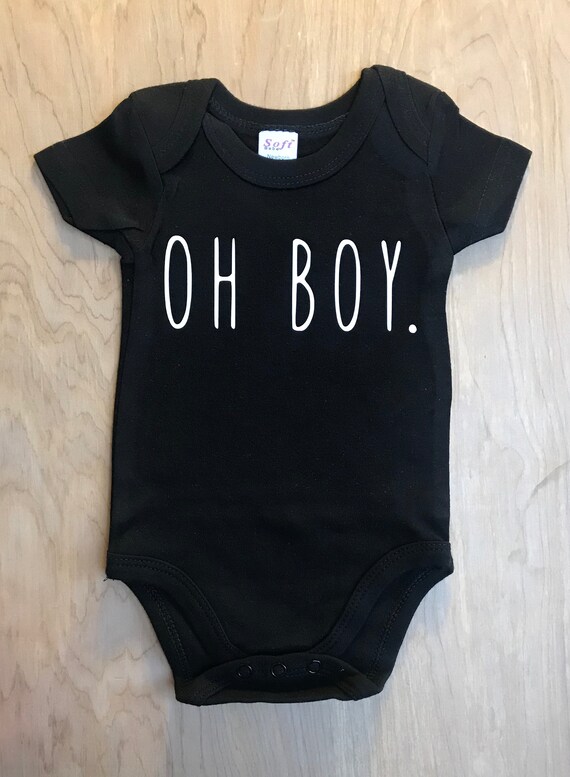 oh boy onesie
