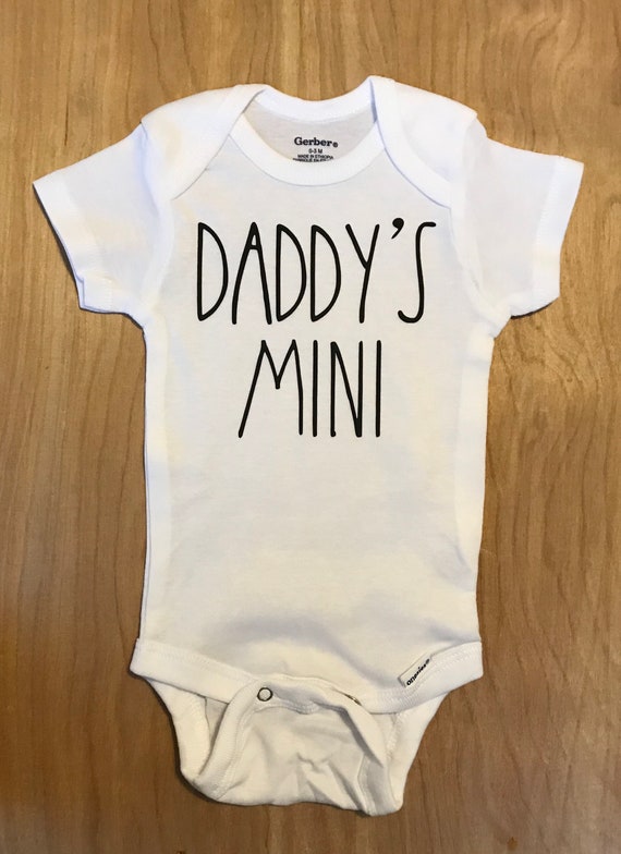 daddy's mini onesie