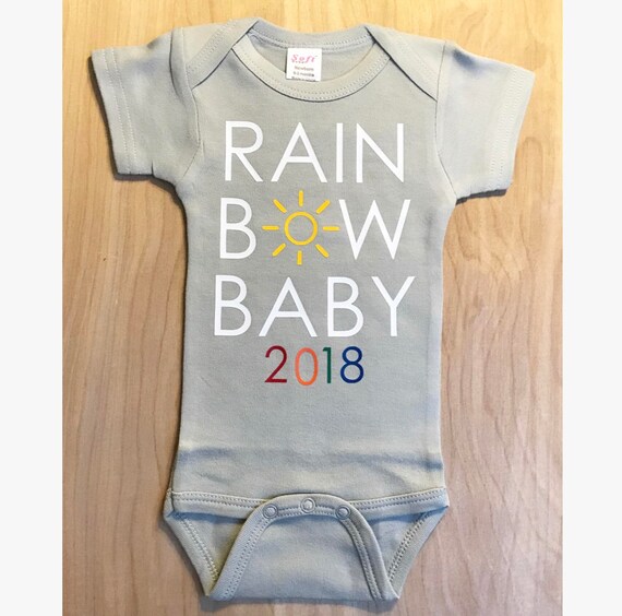 gerber rainbow onesie