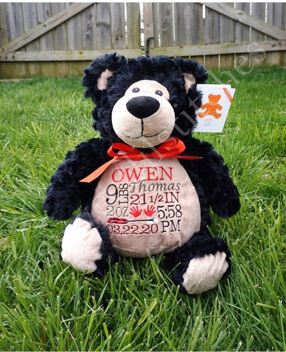 personalized teddy bear for baby girl