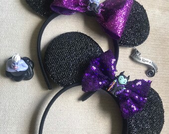 Villains Ears, Mouse Ears, Mouse ears headband