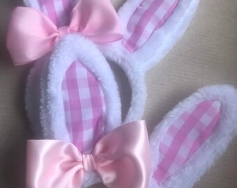 Peter Cotton Tail Ears, Bunny Ears, bunny headband, Easter Ears