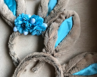 Bunny Ears, Easter Ears, Easter Gifts, Easter Headband,
