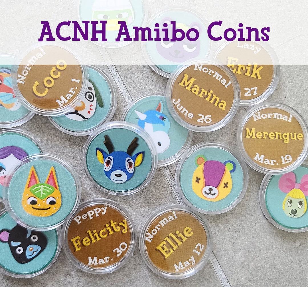 ACNH Animal Crossing Coins Pick Any Villager Etsy