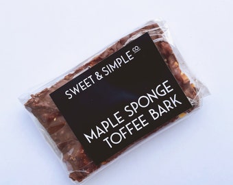 Maple Sponge Toffee Bark