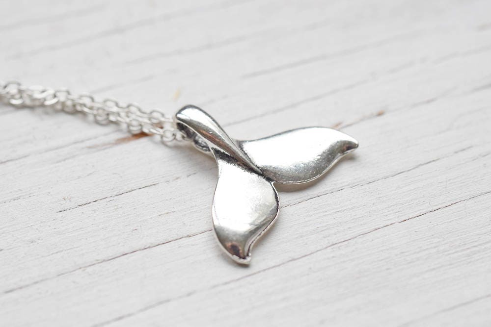 ZAGZIG Collana Girocollo in Argento Sterling 925 con Coda di Sirena, Balena e Delfino, Regalo Fatta a Mano