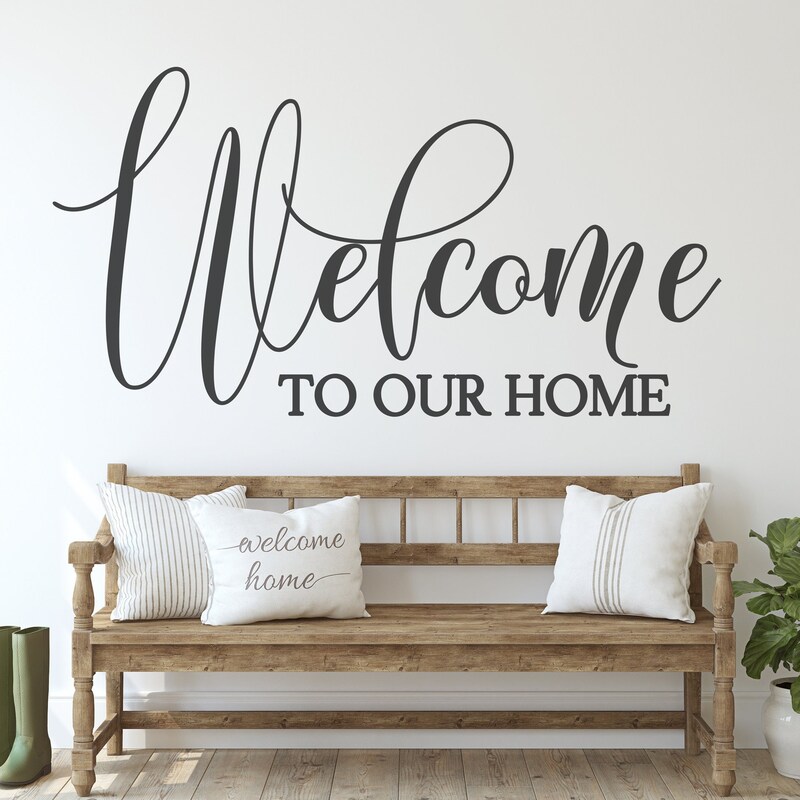 Entryway Wall Decal Etsy
