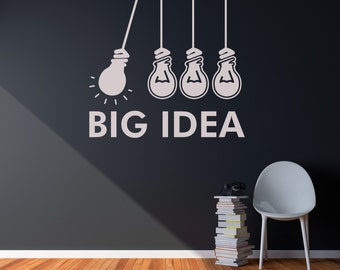 ig5325 Details about Vinyl Wall Decal Think Different Light Bulb Quote Business Stickers ig5325 Details about Vinyl Wall Decal Think Different Light Bulb Quote Business Stickers