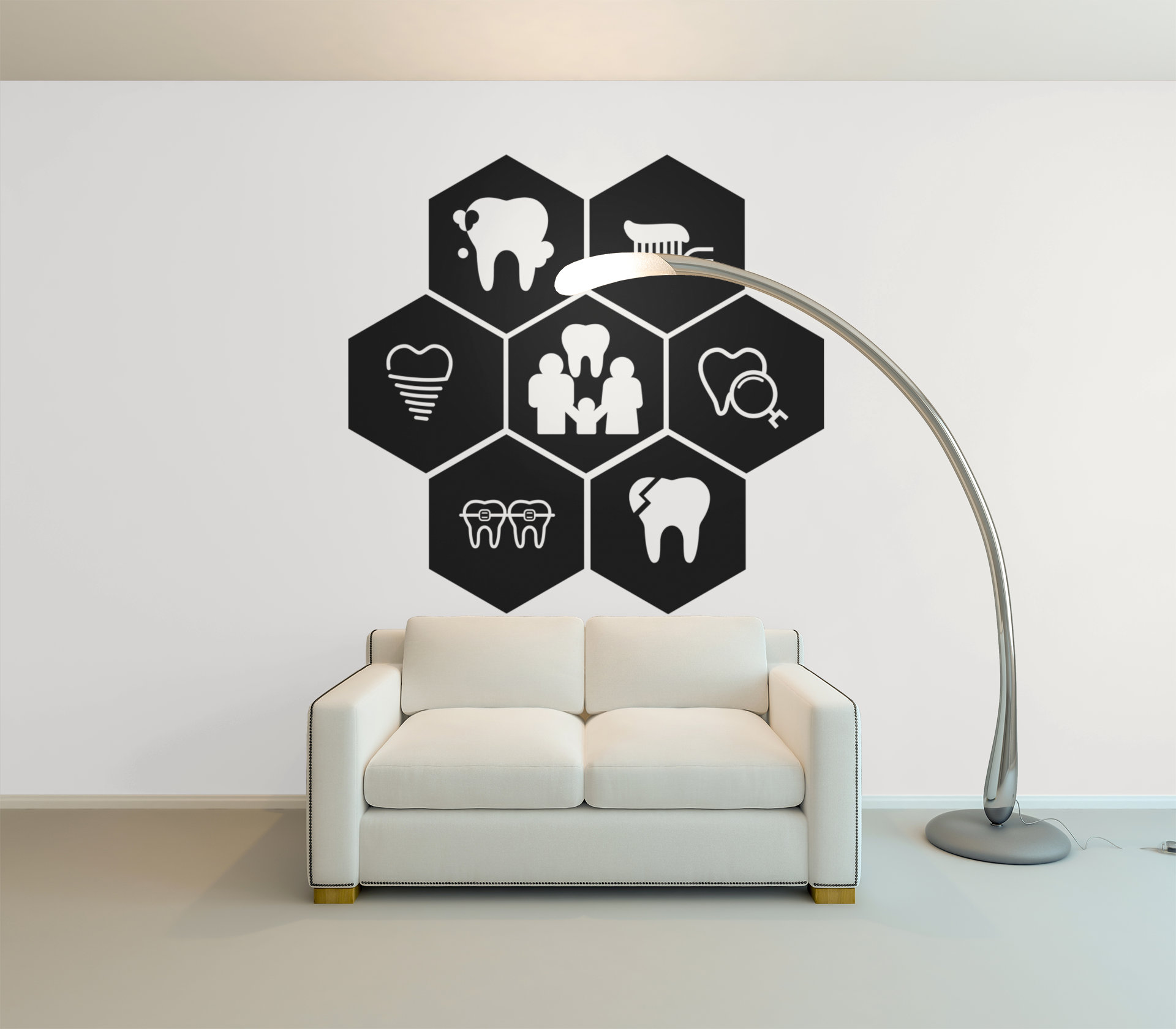 Dental Office Wall Decal Room Wall Decor Custom Vinyl Etsy