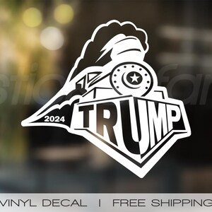 Trump Train 2024 Decal President Trump Truck Laptop Decals / - Etsy Trump Train 2024 Decal President Trump Truck Laptop Decals / - Etsy