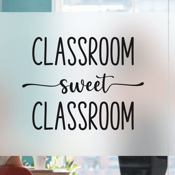 Classroom Wall Decal - Etsy