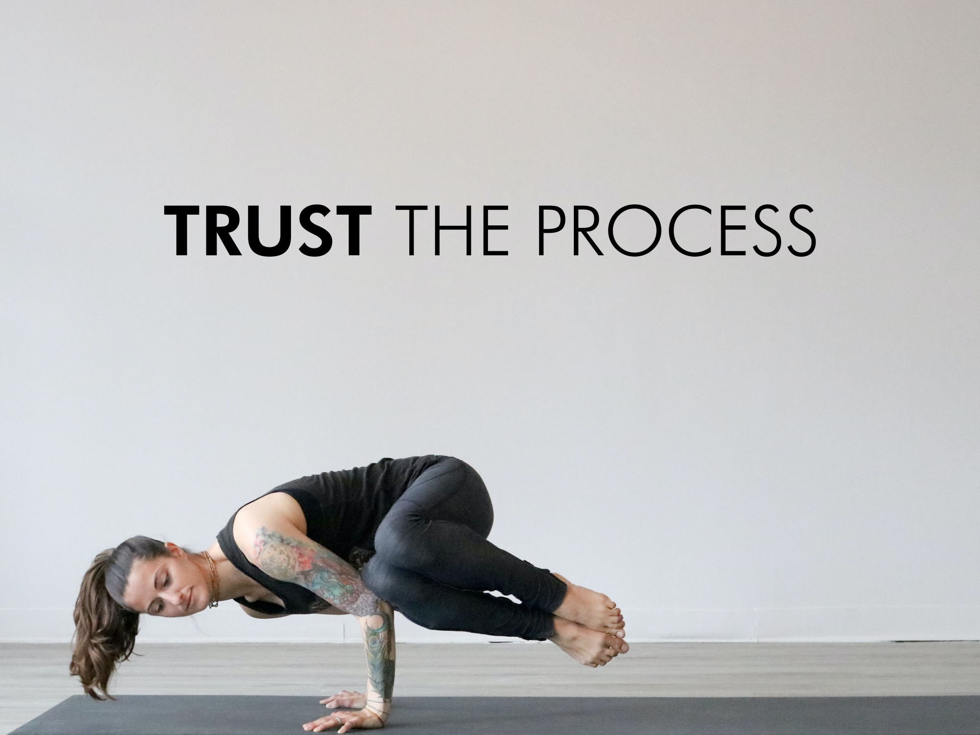 Trust The Process Wall Decal | Home Gym Decor, Motivational Wall Art,…