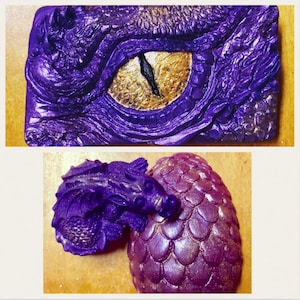 Dragon Soap Set (3 Soaps) Dragon Eye, Dragon Egg, Baby Dragon, Dragon Soap, Glycerin Soap, Wiccan Soap, Fandom Soap, Mother, Dragons