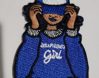 Zeta Phi Beta Hat Lady (koop 2 patches van elk € 11,99 en ontvang er 1 gratis; stuur ons uw gratis selectie)