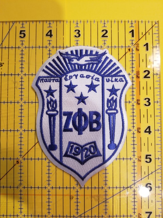 Zeta Phi Beta 5/" Crest Patch FREE SHIPPING!!!