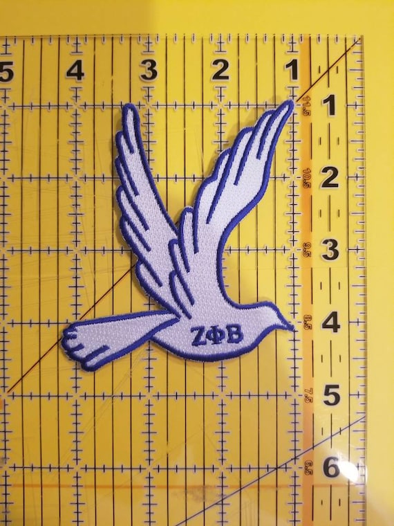 Zeta Phi Beta 5/" Crest Patch FREE SHIPPING!!!