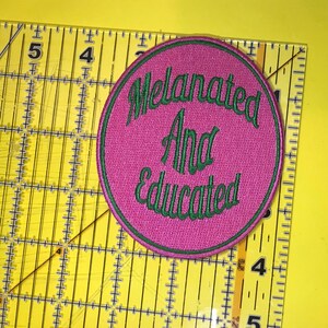 Sale! 4&quot; Hot Pink Melanated And Educated (Excluded from buy any 2 @10.99 and get one free offer)