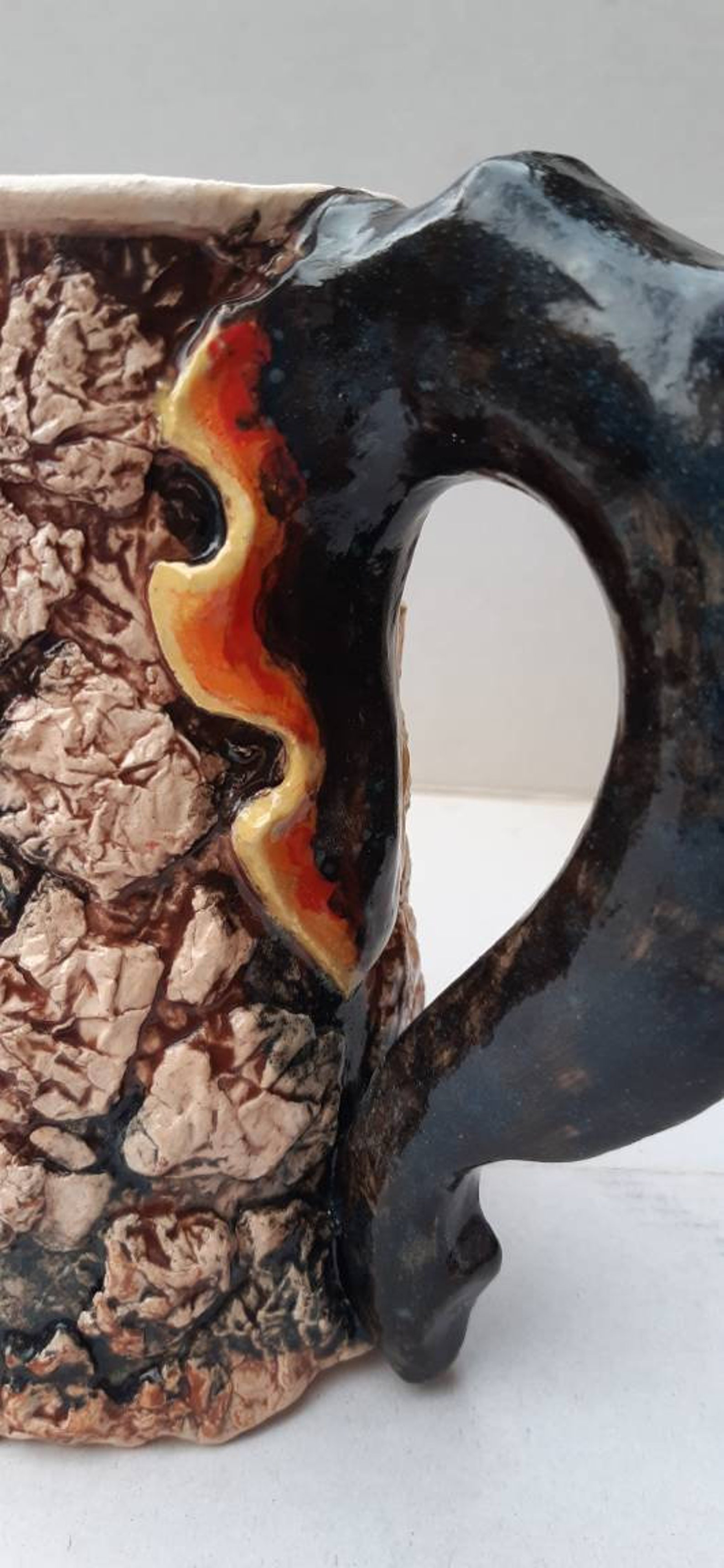 Warcraft ceramic mug handmade Collectors mug unique Etsy