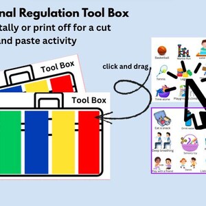 Emotional Regulation Toolbox | Printable & Customizable Digital ...