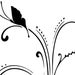 Butterfly Stencil, Flourish, Shabby Chic Art Crafts Decor Walls Wood Signs Furniture Fabrics, Reusable, Various Sizes, Quick Dispatch