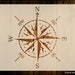 Compass Stencil, Various Sizes, Reusable, Windrose Nautical Navigation Art Crafts Paint Wood Decor Walls Floors Fabrics Furniture DIY