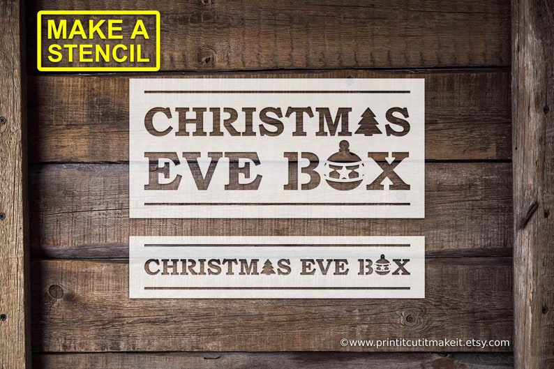 Download Christmas Eve Box Svg Dxf Png Jpeg Pdf Silhouette Cricut Laser Cnc Cut Christmas Stencil Xmas Decal Print Christmas Art Crafts Wood Signs Drawing Illustration Art Collectibles Kientructhanhdat Com