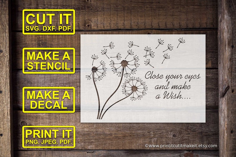 Free Free 87 Dandelion Make A Wish Svg SVG PNG EPS DXF File