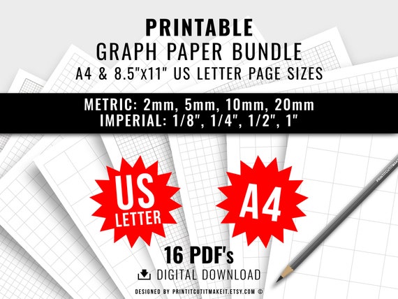 Graph paper sale 2mm