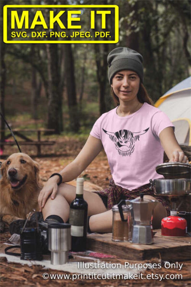 Free Free 178 Silhouette Highland Cow Svg Free SVG PNG EPS DXF File