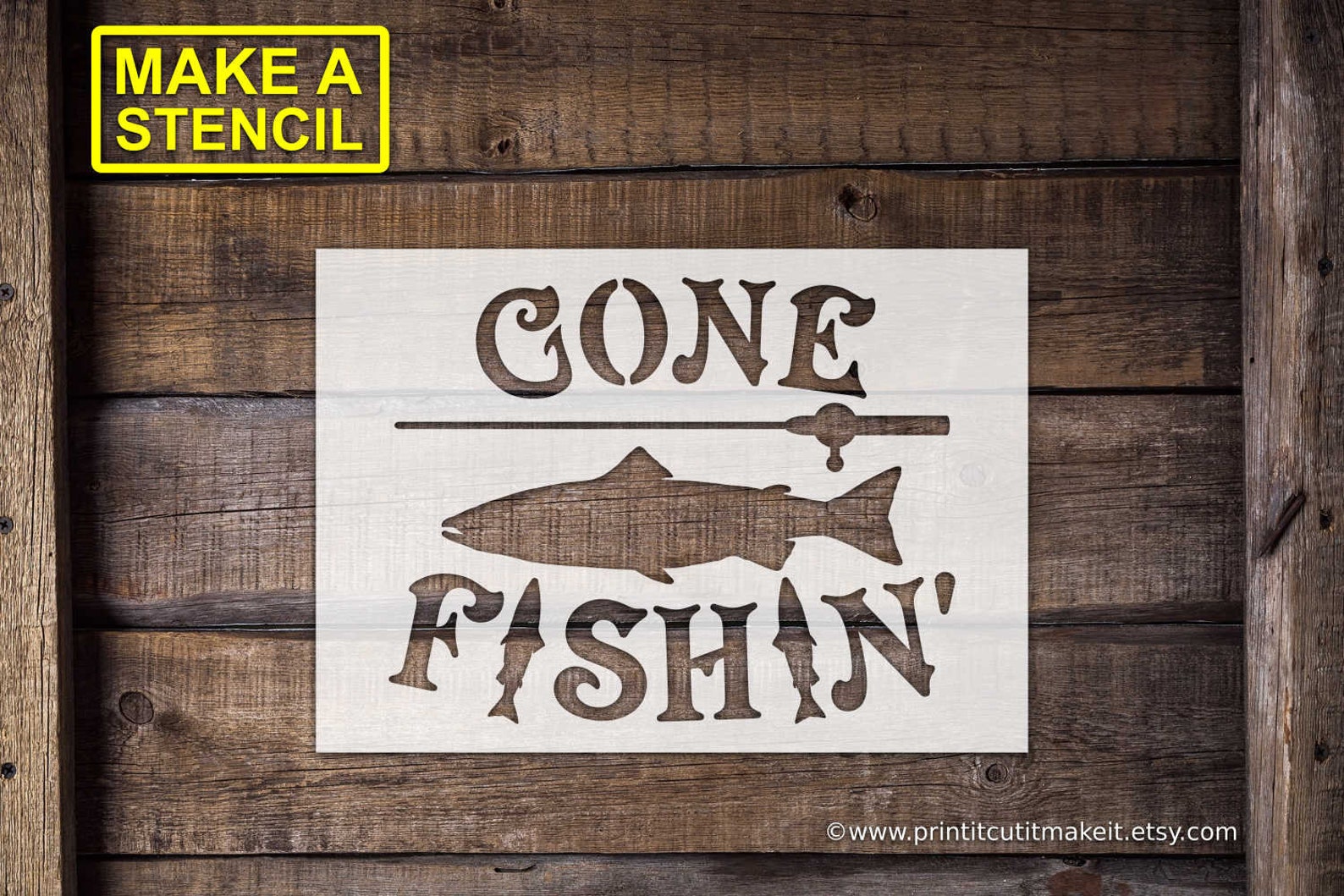 Gone Fishing Sign Png