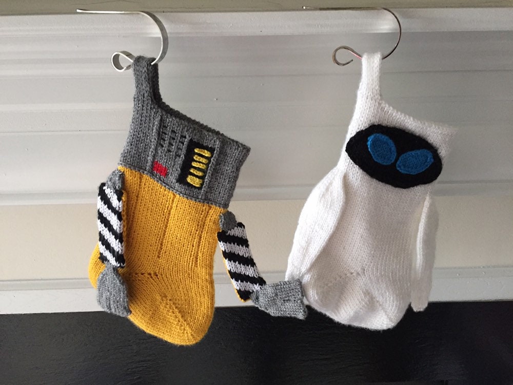 WallE Inspired Holiday Stocking Etsy