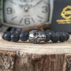 Crystal Skull Bracelet Etsy Australia