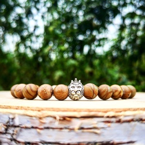 Horoskop-Armband, Löwe-Horoskop, Horoskop-Schmuck, Horoskop, Löwe-Armband, Herrenarmband, Horoskop-Geschenk, Holzarmband