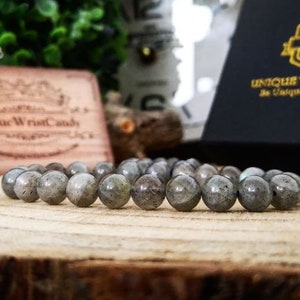 Canada AAA Labradorite Bracelet, Crystal Bracelet, Gemstone Bracelet for Him, Mens Bracelet, Labradorite Jewelry, Gift Ideas