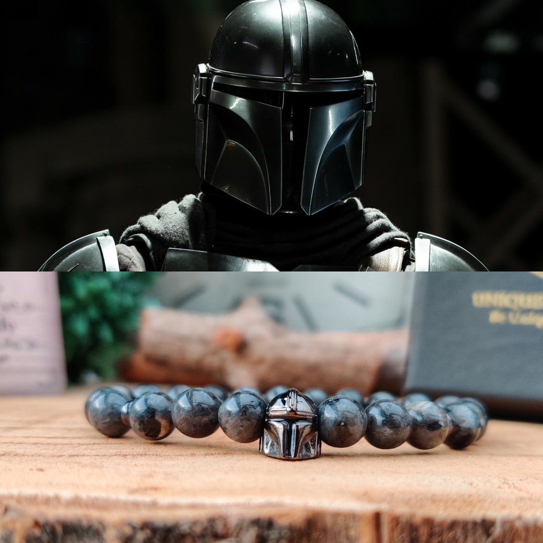 The Mandalorian Bracelet, Star Wars Bracelet, Mandalorian Jewelry, Star