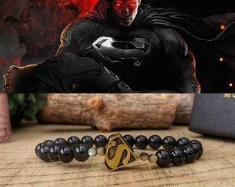 Superhero bracelet, Superhero gift for men and women, Beaded superhero bracelet, Perfect giftidea for him and her