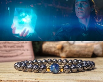 Space Stone bracelet, Infinity bracelet, Infinity Stone bracelet, Marvel bracelet, Marvel Infinity stone, Avengers bracelet, Marvel gift