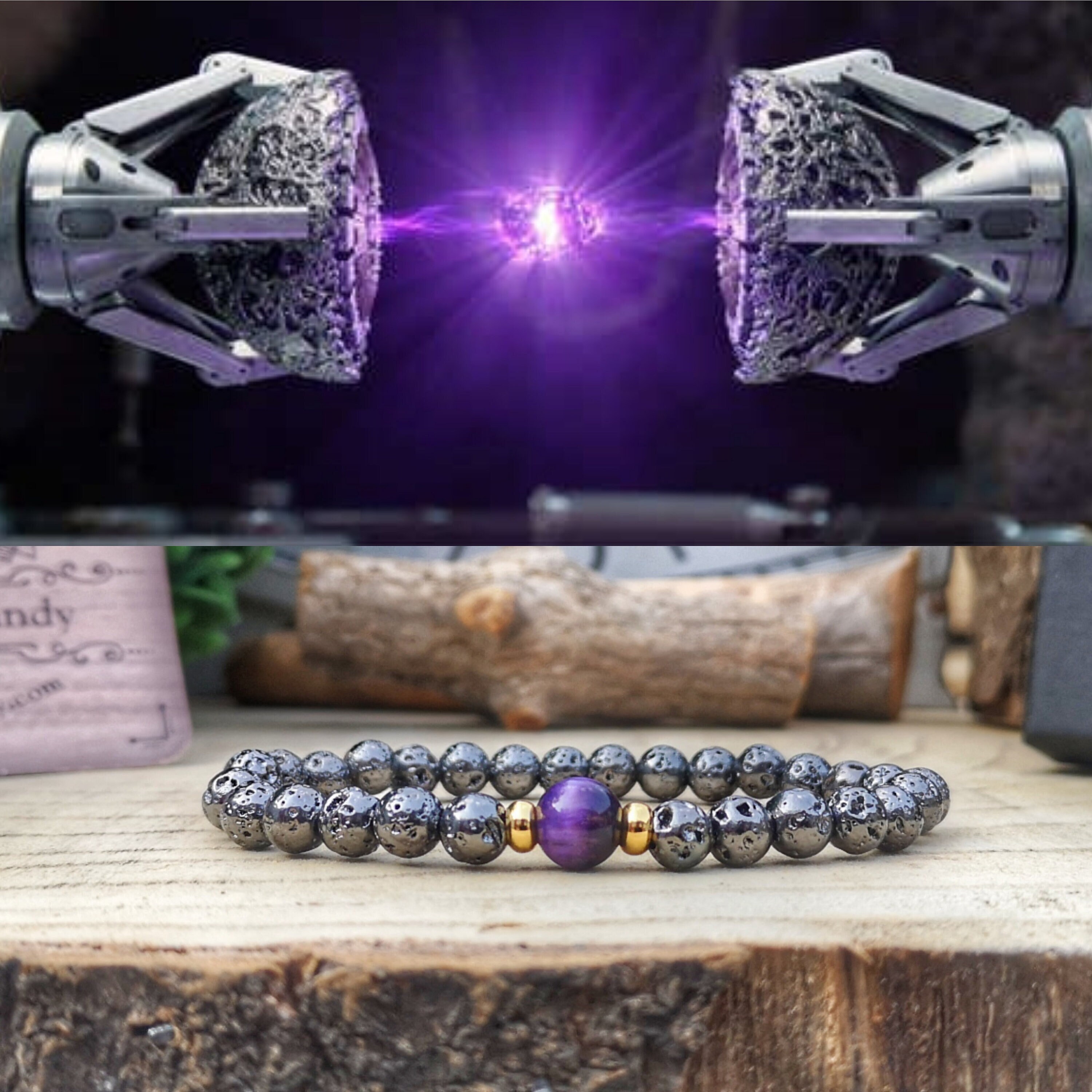 Power Stone bracelet, Infinity Stone bracelet, Marvel bracelet