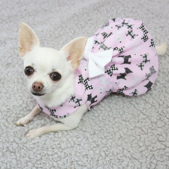 LGBT Inspired Multi-Coloured Love Hearts Dog Dress Pretty Little Paws