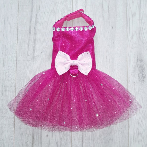 LGBT Inspired Multi-Coloured Love Hearts Dog Dress Pretty Little Paws