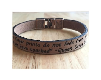 FREE SHIPPING-Personalized Leather Bracelet,Mens Leather Bracelet,Engraved Leather Bracelet,Custom Bracelet,Bracelet For Men,Unisex Bracelet