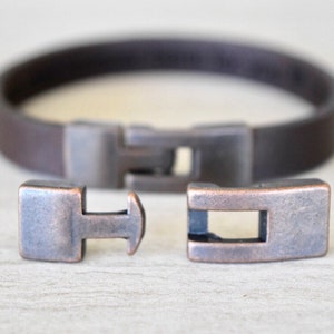 Hidden Message Bracelet Hidden Message Jewelry for Men Secret Message Leather Bracelet for Boyfriend Husband Friend Hidden Engraved Bracelet image 6