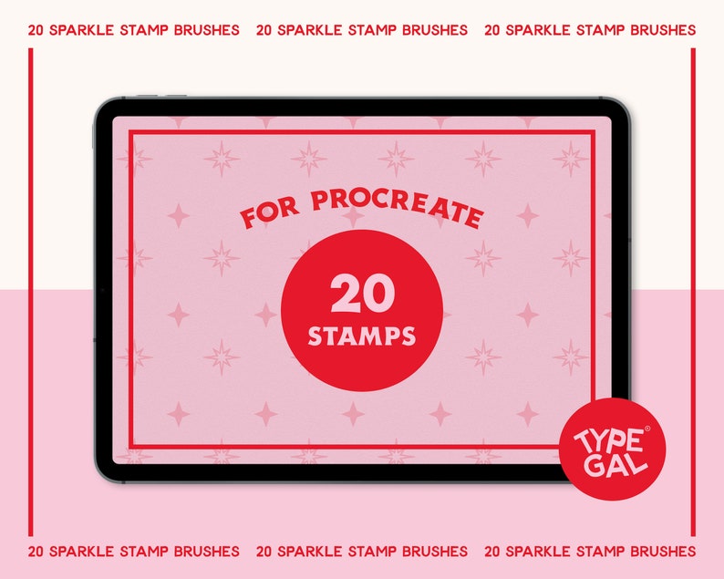 20 Sparkle Procreate Brushes Add finishing touches to your