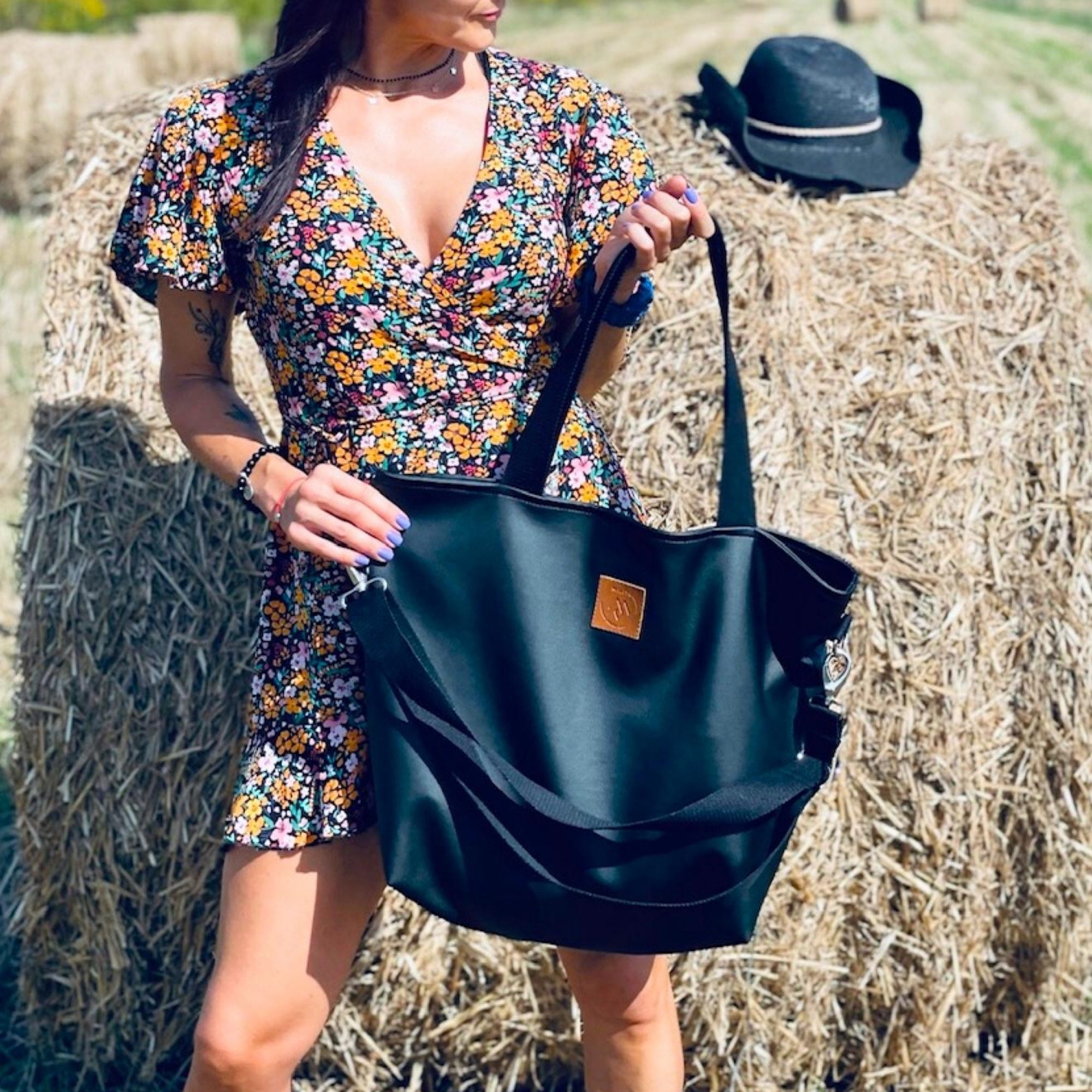★GENERAL IDEA★ WOMAN GNRL Eco Leather Tote Bag [BLACK] / W Designer fashion, Seoul-fully created | W Concept