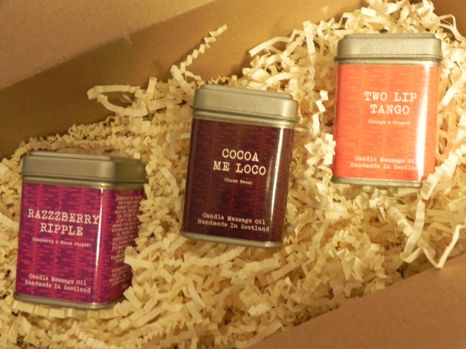 Candle Massage Oil Etsy