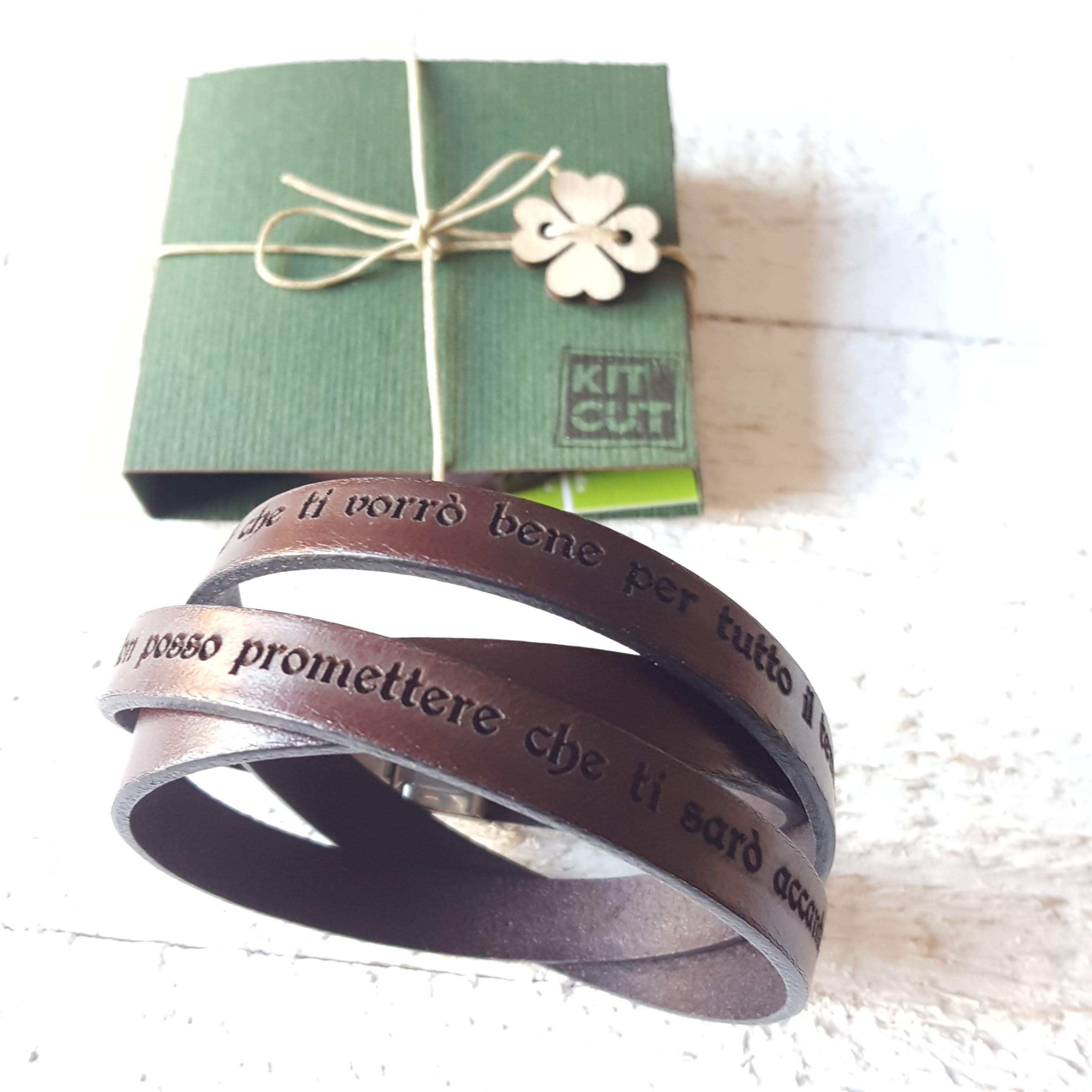 Bracciale Incrociato Personalizzato Con Pietra Di Proiezione - Foto 8