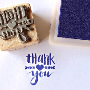 Timbro Thank you 2 disponibile in misure: timbro carta e stoffa, elementi decorativi, timbro per etichette, timbro di ringraziamento
