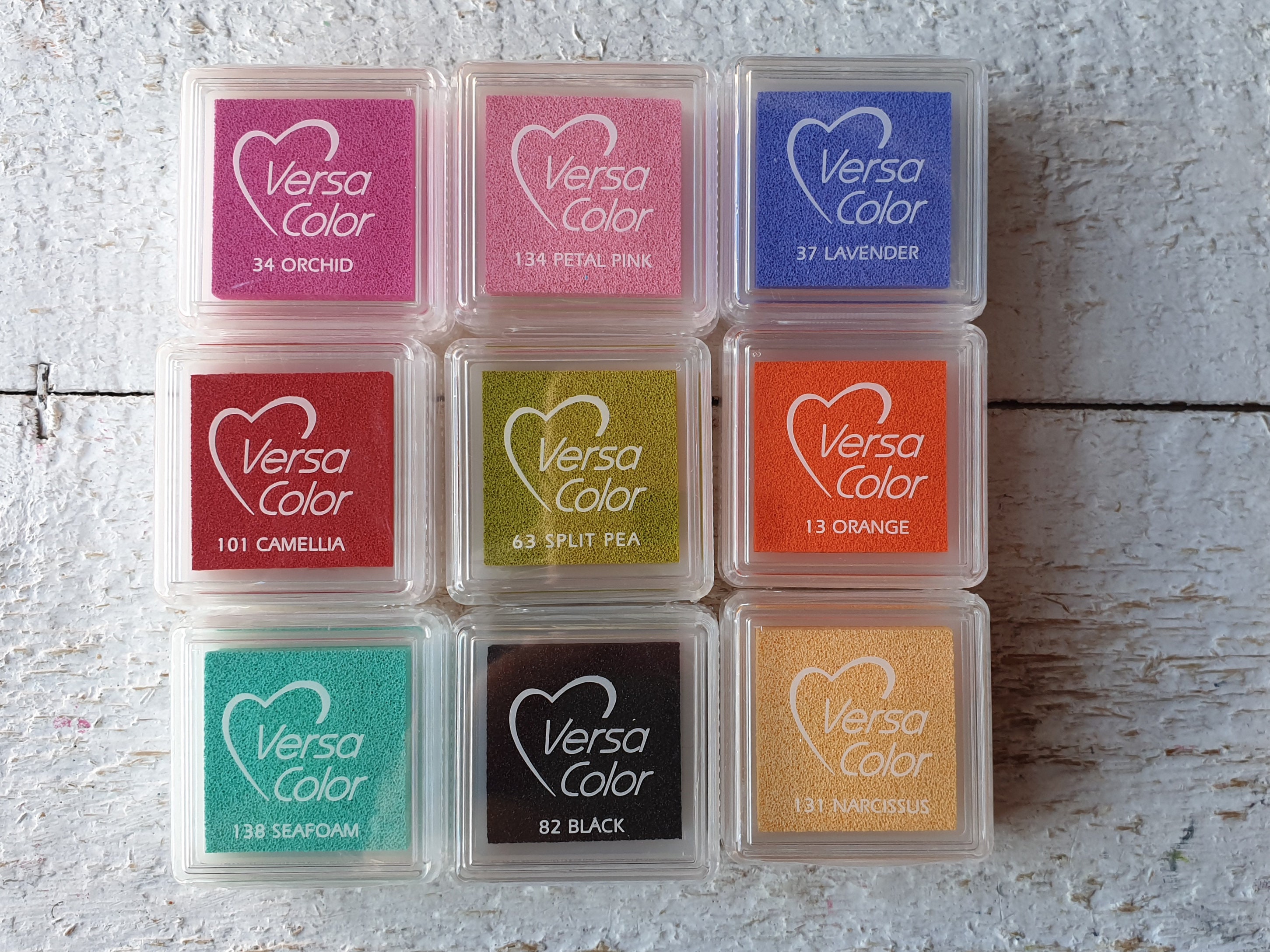 Versa Color Stamp Pads Borderless Ink Pad Stamp Colors Etsy UK