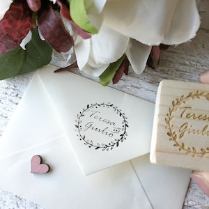 Sello de boda para personalizar tus tarjetas de boda